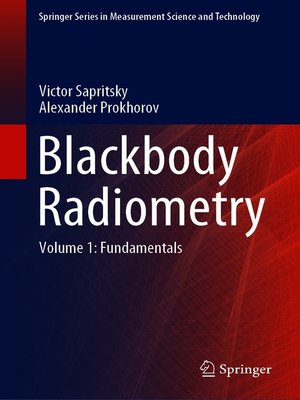cover image of Blackbody Radiometry